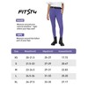 FitsT4 Sports Girls Riding Pants Full Seat High Waist Kids