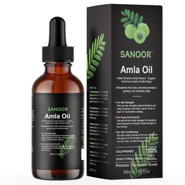 Indian Essence Amla Oil| 100% Pure (2.02oz)| Infused with Nutrients Pure Hair Butter | Cold-pressed | 60ml