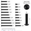 5/16-18 x 3" (10 Pack) Button Head Socket Cap Screws