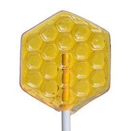 Melville Candy All Natural Flavored Honey Spoons Gift Set (Honeycomb Lollipops)