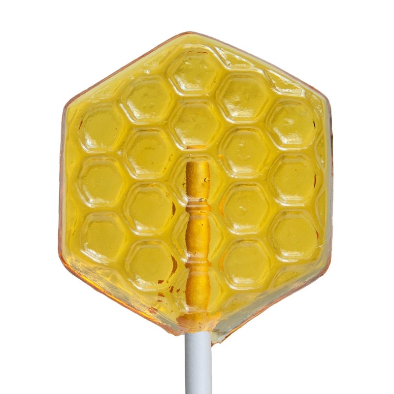Melville Candy All Natural Flavored Honey Spoons Gift Set (Honeycomb