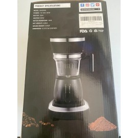 Java Starr coffee maker with built in coffee grinder black BH9008G