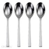 Oneida Chef's Table Everyday Flatware Teaspoons, Set of 4