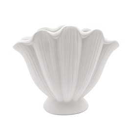 Shell Ceramic Vase Dried Flowers Handmade Vases for Home Decoration