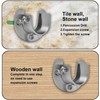 DTXLX Rod Support U-shaped Set, 304 Stainless Steel Pole Socket