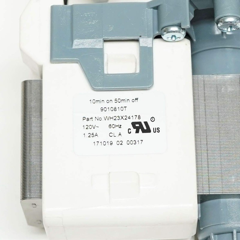 Washing Machine Drain Pump for GE WH23X24178 (WH23X28418)
