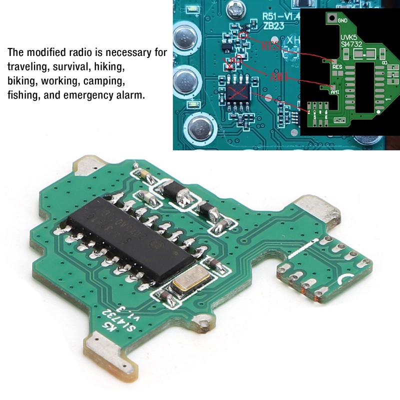 Radio Modification Module Professional for SI4732 Chip Crystal Oscillator Parts