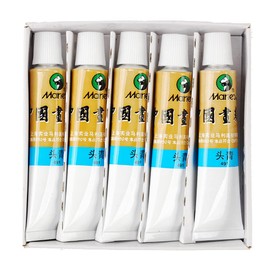 NWFashion 12ML Chinese Painting Color Tubes Watercolor Drawing 5PC/ONE LOT (491 Touqing)