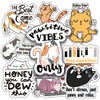 Motivational Cat Reward Stickers Pack - Funny Classroom Incentives for