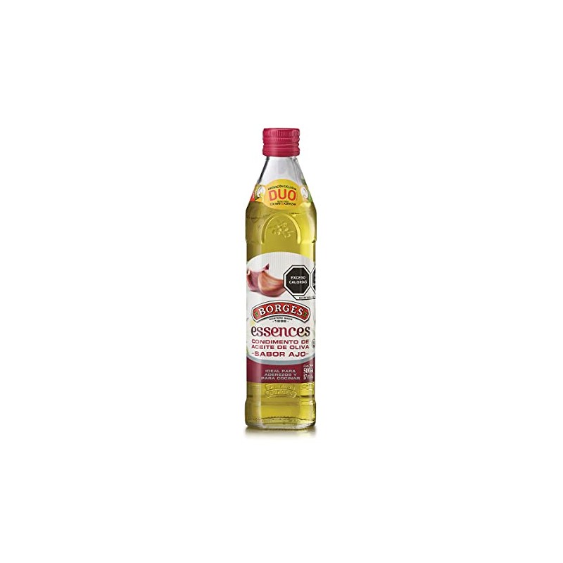 Borges, Aceite de oliva suave al ajo, 500 ml, 1