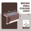 Solar Deck Lights Outdoor 16 Pack,Solar Step Lights Waterproof for