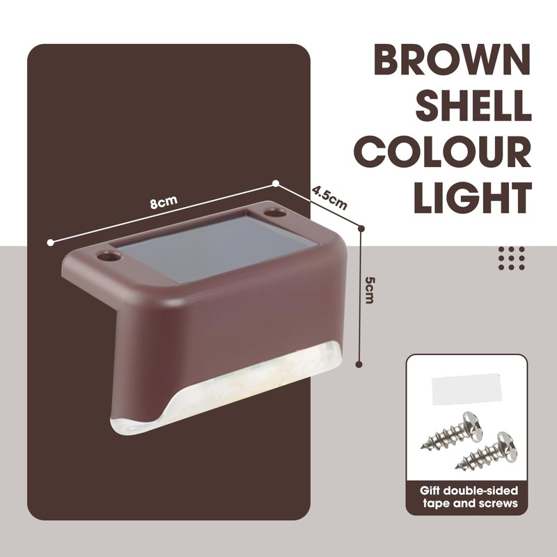 Solar Deck Lights Outdoor 16 Pack,Solar Step Lights Waterproof for