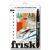 Frisk Coloured Fineliners Set of 9 (0.5mm)