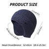 SeClovers Beanie Hats for Men Winter Knit Skull Running Ski