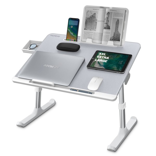 Laptop Desk for Bed, NEARPOW XXL Bed Table Bed Desk