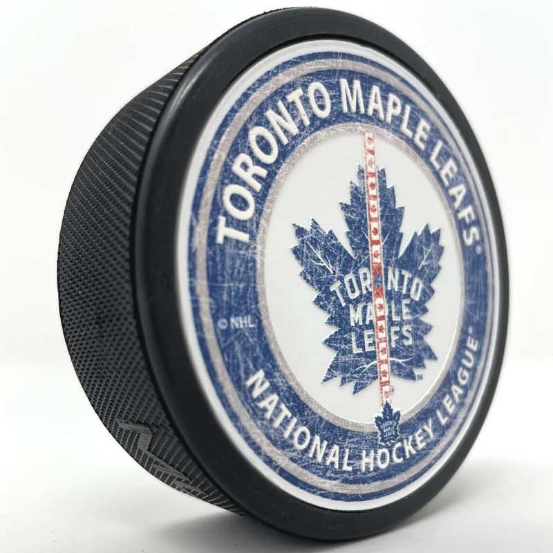 Toronto Maple Leafs Puck - Center Ice