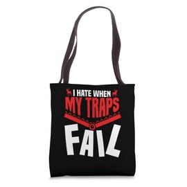 Coyote Trapping Basket Trap Hunting Trapping Season Trapper Tote Bag