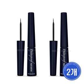 Prolance Waterproof Liquid Eyeliner 5ml x 2 / 프로랑스 워터프루프 리퀴드 아이라이너 5ml 2개