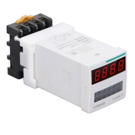 Time Relay Digital High Accuracy Programmable Time Delay Relay with Reset for Street Light 0.01S to 99h99min AC220V