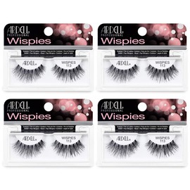 Ardell False Eyelashes Wispies 113 Black (4 Pairs)
