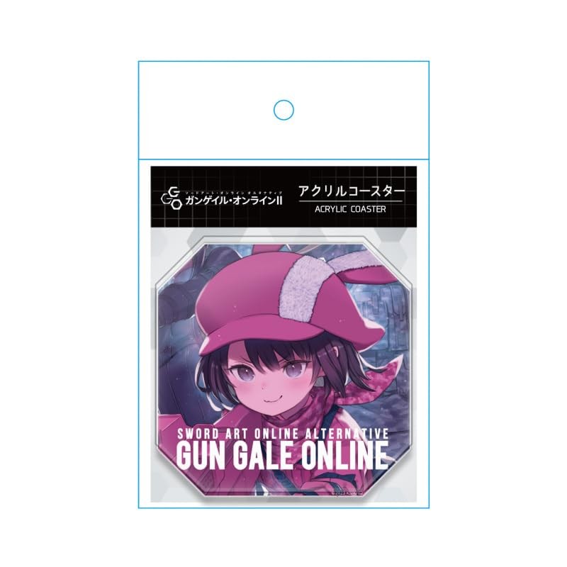 Sword Art Online Alternative Gun Gale Online II Acrylic Coaster