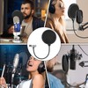 Microphone Pop Protection, Pop Protection, Microphone, Pop Filter, Professional Microphone