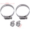 ASAPE 13065 Radiator *1+ Hose Clamp 8MM-10MM *2 30MM-50MM *2