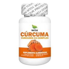 Cúrcuma C3 Complex 100 cápsulas, calidad Premium