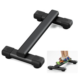 Versatile Steel Calf Raise Bar with Non-Slip Wide Platform – Ideal for Calf Raises, Squats, and Foot Stretches – Stable, Portable, and Removable Design with Abrasive Paper