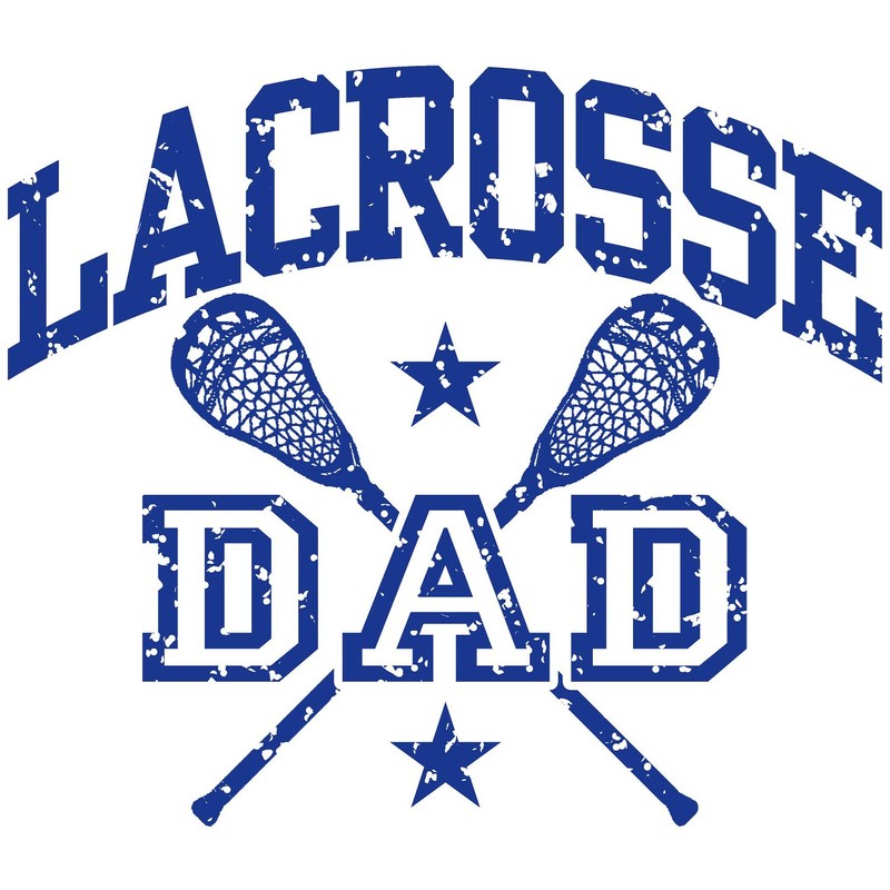 CafePress Lacrosse Dad Oval Car Bumper Sticker