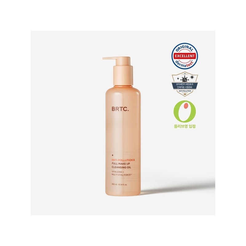 BRTC (현대Hmall)BRTC 안티폴루션 앤 풀메이크업 클렌징 오일 300ml (Hyundai Hmall)