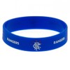 Rangers Rubber Crest Single Wristband - Multi-Colour
