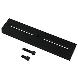 Astromania Improve Vixen Style Plate with 1/4"-20 Photo Thread - Length 180MM - Used to Connect Cameras to Astronomical mounts with Vixen/GP Saddle Plate
