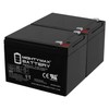 Mighty Max Battery 12V 12AH Battery for Go-Go Elite Traveller