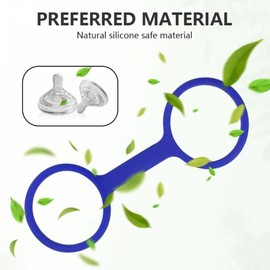 Esposas - Rubber Handcuffs, The Perfect Toy for Pranks and Games Durable Silicone:_Black