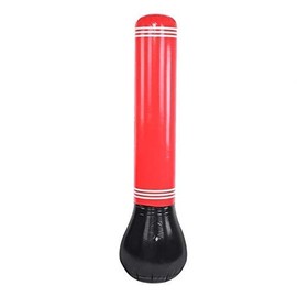 Fitness Inflatable Punching Bag with Foot Pump Child Adult Stress Punch Tower Speed Bag Kicking Boxing Target Bag