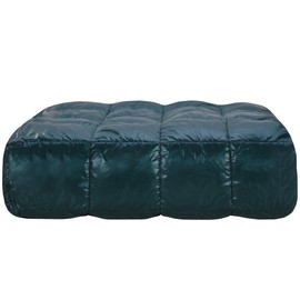 Puff Quilted Nylon Ultra Light Throw, Peacock