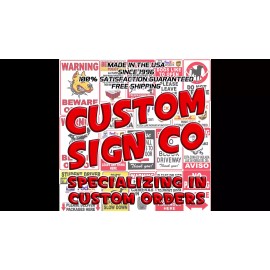 Custom Signs Spanish Aviso Warning 24 Hour Video Surveillance Security Keep Out Metal Sign