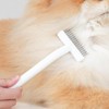 Cat Dog Comb for Short Haired Cats Dogs, Painless Cat