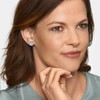 Engelsrufer Women's Winged Heart Stud Earrings 925 Sterling Silver, Silver