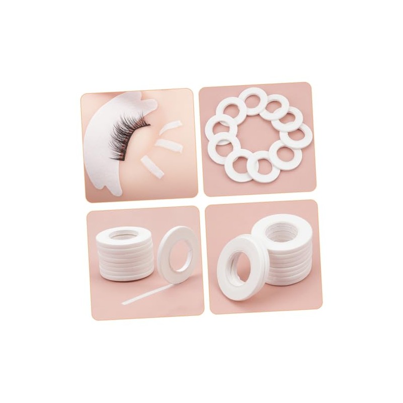 Lifkome 30 Rollos Cinta Adhesiva para Extensión de Pestañas Cinta