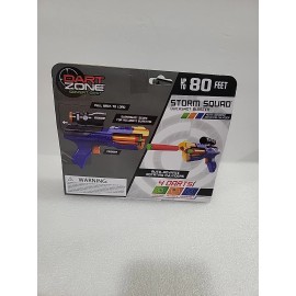 Adventure Force Dart Zone Storm Squad QuickShot Blaster | Shoots Up to 80 Feet | Foam Dart Toy