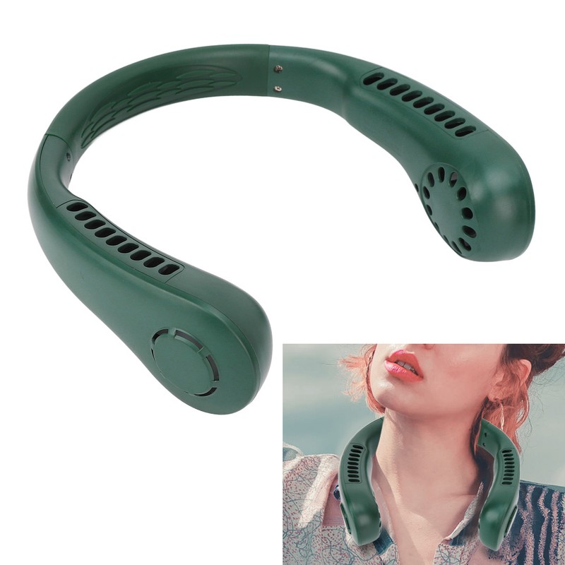Neck Fan Multifunction 3 Adjustable Speeds Rechargeable Low Noise Bladeless