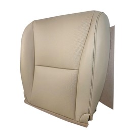 GXYWADY Driver Bottom Perforated Leather Seat Cover Tan Replacement for 2010-2015 Lexus RX350 RX450H