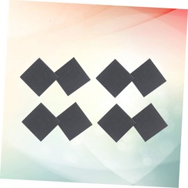 LALAFINA Elevate Your Style 4 Pack High Heel Soles Stickers Non-Slip Silent and Easy to Apply Black Size S