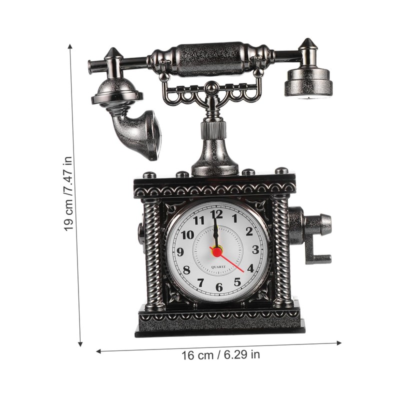 ULTECHNOVO 2pcs Mini Multifunctional Electronic Alarm Clock Cute Creative Mini