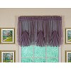 Today's Curtain Emelia Original Voile Fan Insert, Amethyst, 30" W