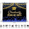2025 Graduation Backdrop for Photography Class of 2025 Black and