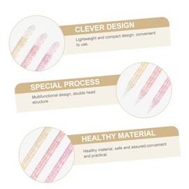 BIUDECO 300pcs Manicure Nail Art Tools Dotting Pen Dead Skin Pusher Grinder for Home Salon