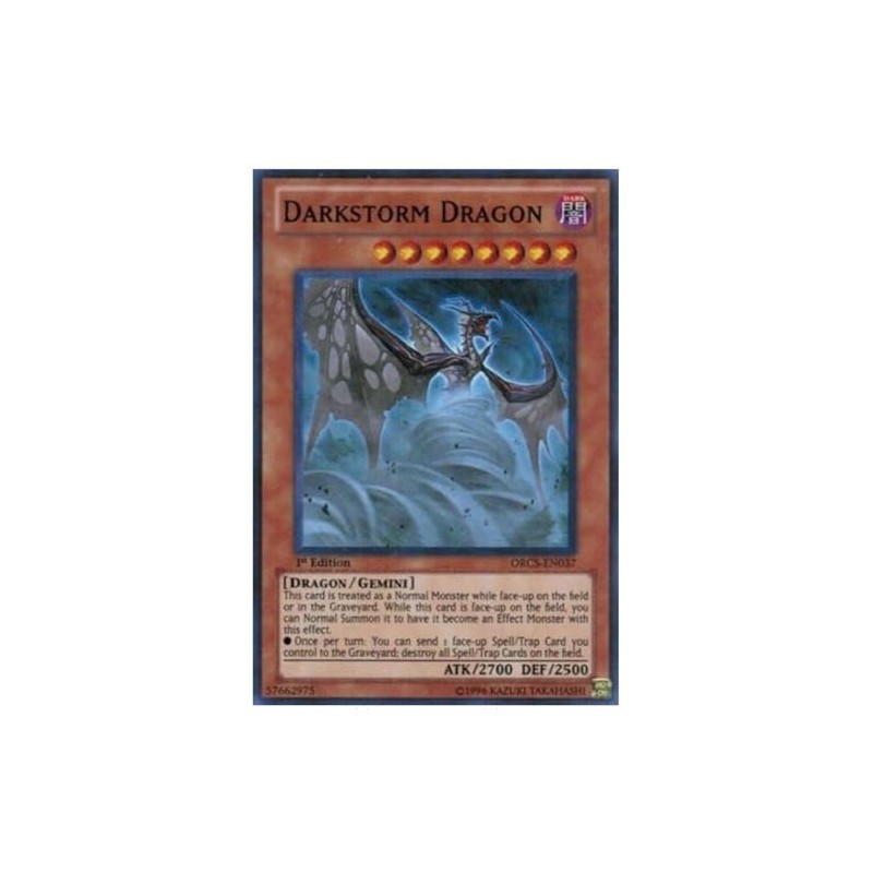 yugioh - Darkstorm Dragon (ORCS-EN037) 1st Edition Super Rare -